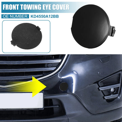 Front Bumper Tow Hook Cover for Mazda CX-5 (2013-2016) Black