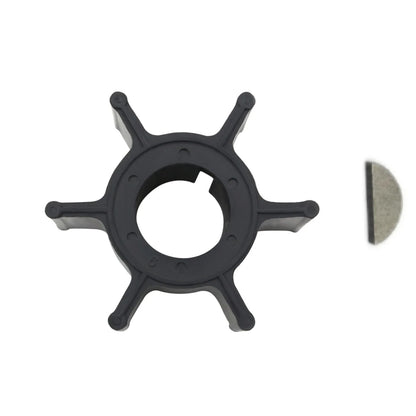 Water Pump Impeller & Key for Yamaha/Mariner 8-15HP Outboard