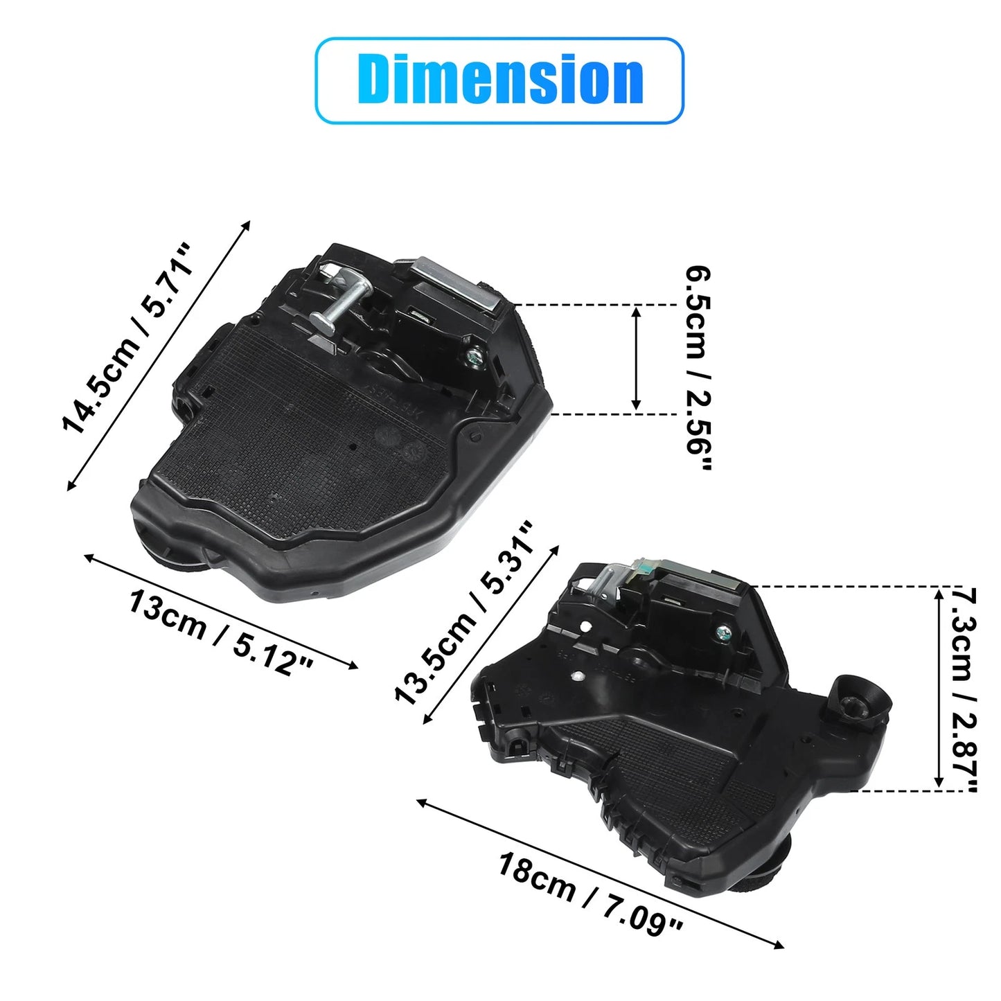 4 Pcs Power Door Lock Actuator Motors for Toyota 4Runner, Camry, RAV4, Scion iQ