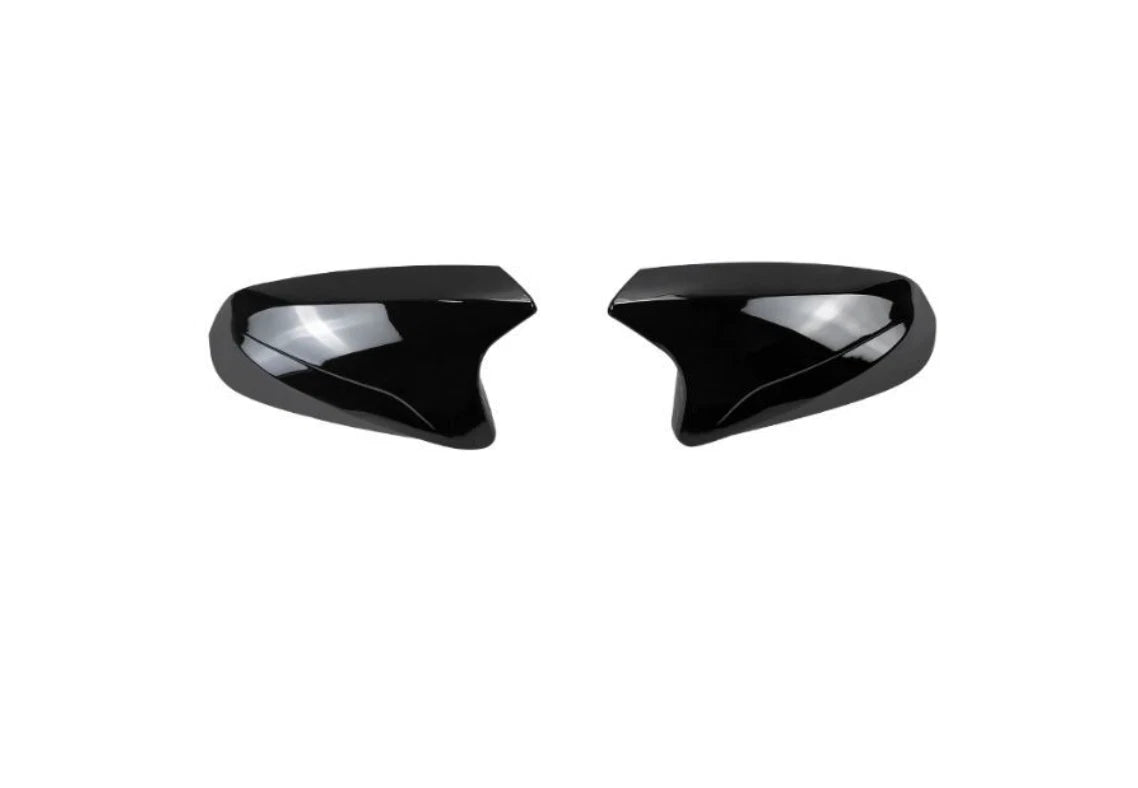 Glossy Black Ox Horn Rearview Mirror Side Lid Cover Trim for Lexus NX (2015-2021)
