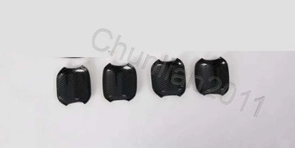 Door Handle Bowl Cover Trim for Subaru Forester (2019-2023) 4 x Fiber