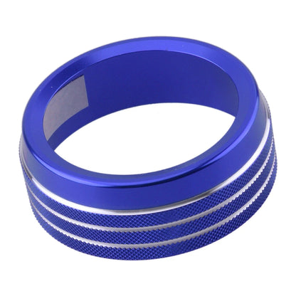 3 x Blue Air Condition Audio Switch Knob Trim Rings for Dodge Durango (2014-2019)