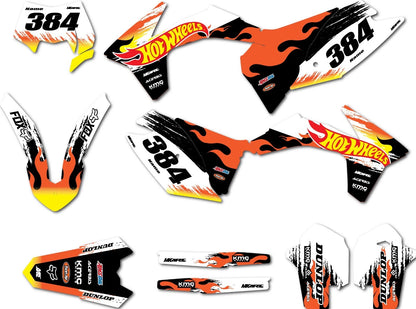 BLAZE Style Decal Kit for KTM EXC (2012-2013)