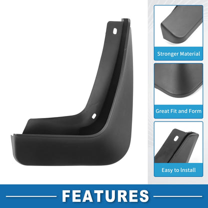 Mud Flap Splash Guard 2x Front & Rear for Buick LaCrosse L4 2.5L