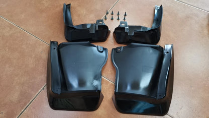 Glossy Black Fender Mud Flaps Splash Guards for Honda Accord Sedan (2008-2012)