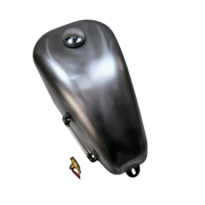 12L Unpainted Silver Fuel Tank for KAWASAKI VULCAN 400 800 (1995-2003)