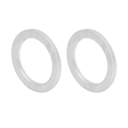 10 x M20 Silver Tone Oil Drain Plug Gaskets for Honda