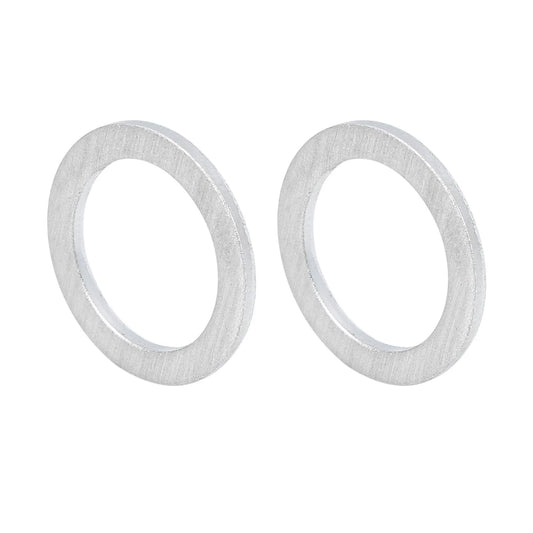 10 x M20 Silver Tone Oil Drain Plug Gaskets for Honda