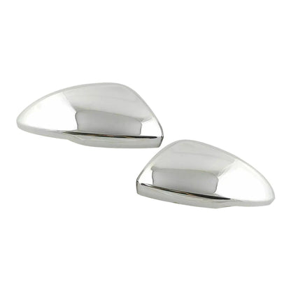 Silver Rearview Mirror Covers for Chevrolet Cruze (2016-2019)