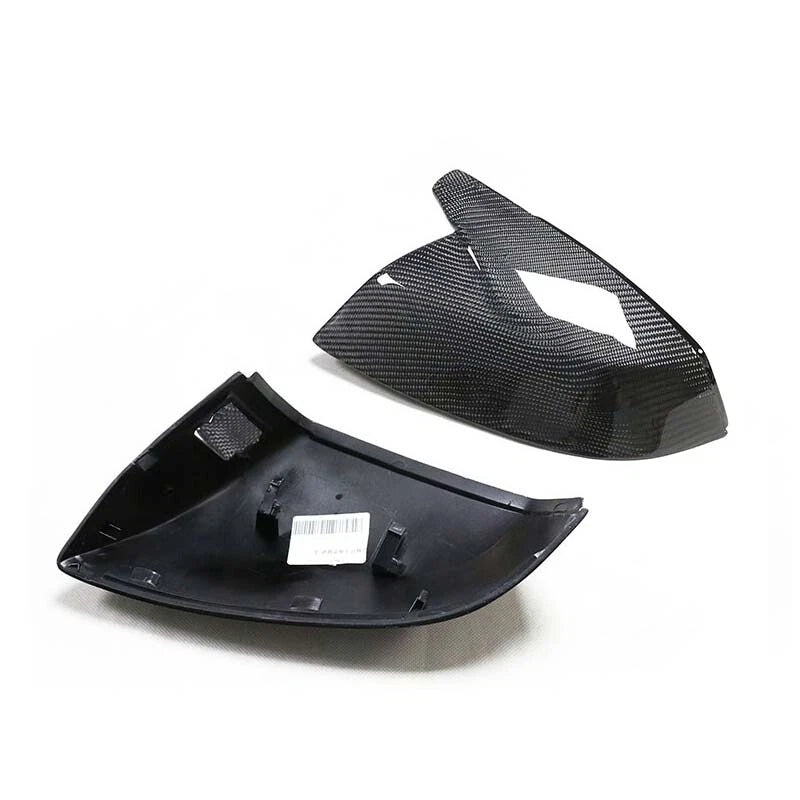 Replace Carbon Fiber Wing Mirror Cover Housing Kit Fit For Audi Q5 Q7 2017-2023
