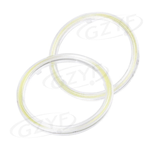 2 x 100mm 12V-24V Angel Eyes COB Halo Ring Lights for Car Headlights