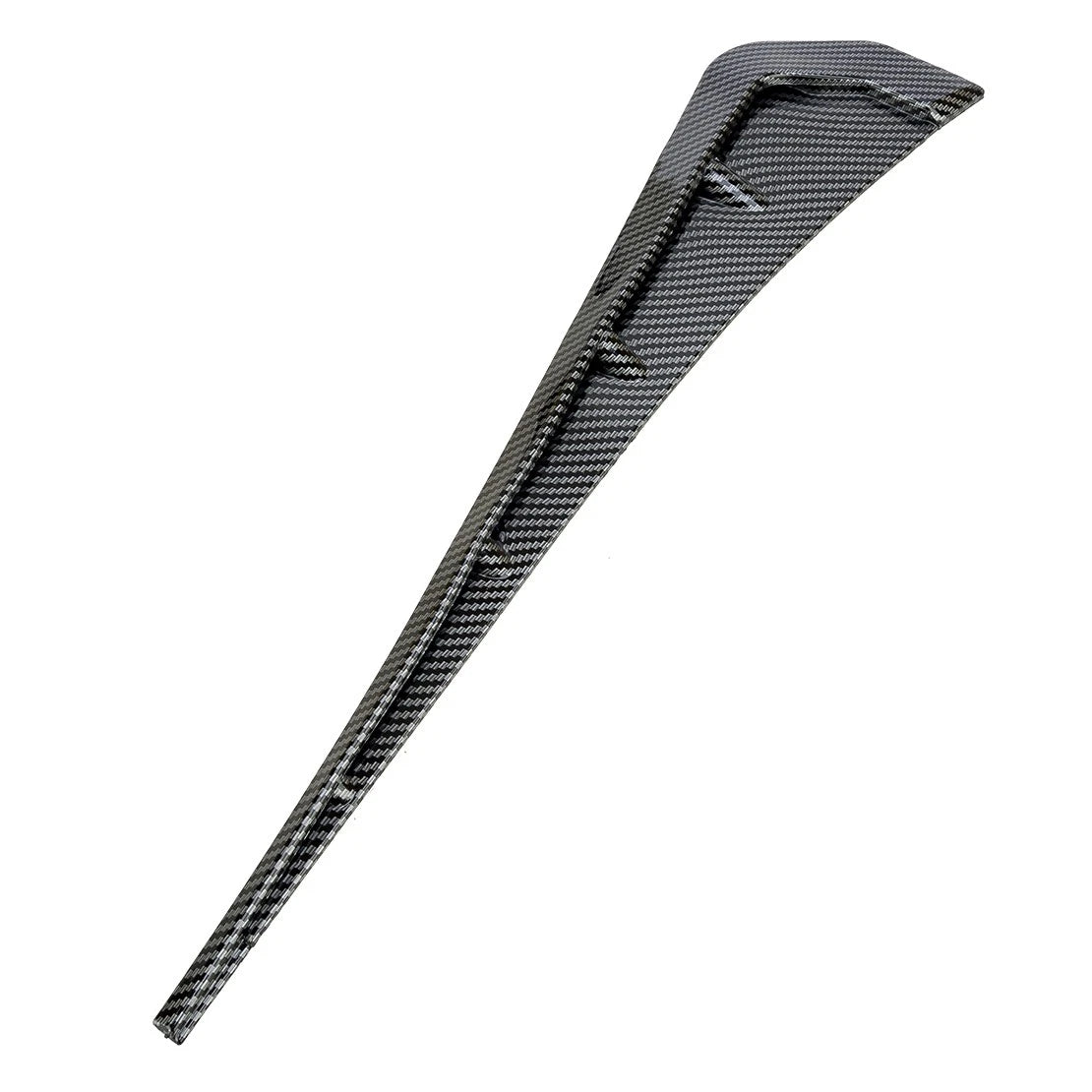Carbon Fiber Style Car Side Fender Vent Air Wing Cover Trim