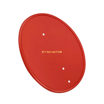 Front Number Plate Red Plastic for Honda Z50 (1979–1987)