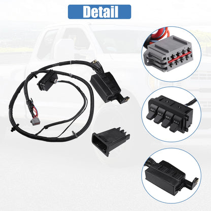 Auxiliary Dash Upfitter Switch Set for Ford F-250 F-350 Super Duty (2005-2007)