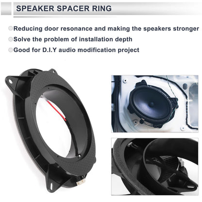 Speaker Spacer Adapter 6x9" to 6.5" for Toyota   Set