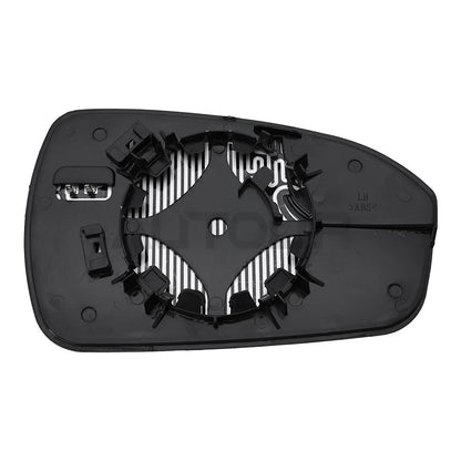 Mirror Glass Heated Left Driver Side Door Wing for Ford Fusion (2013–2020)