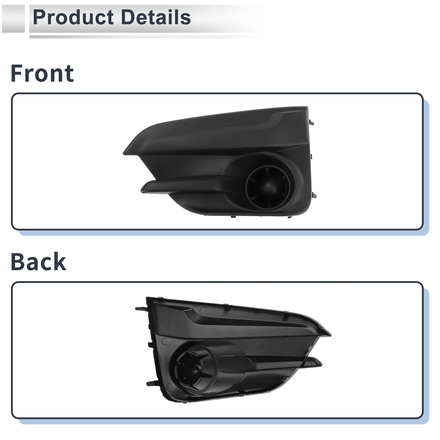 Front Left Fog Light Grill for Subaru Impreza (2017-2019)