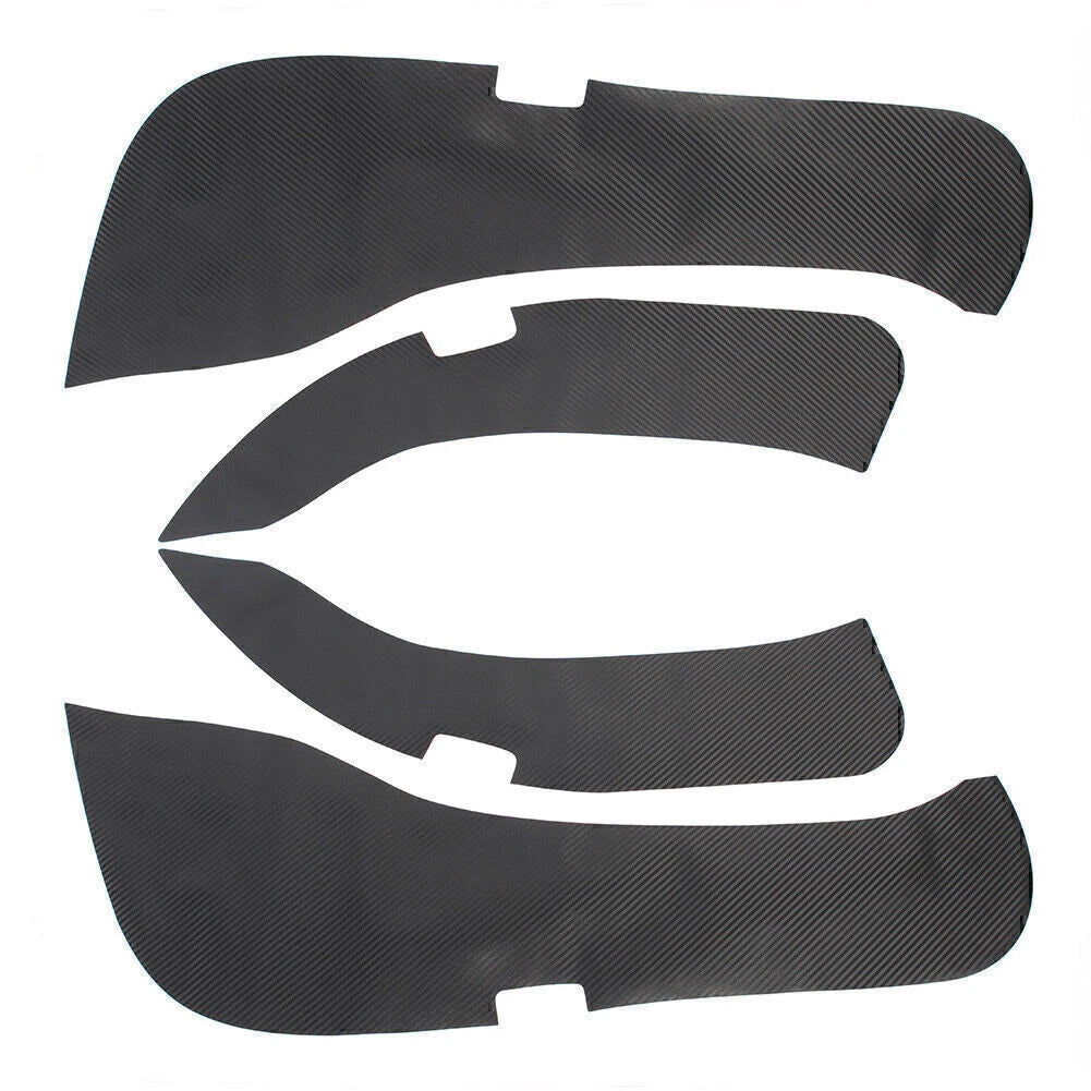 4 x Car Door Anti Kick Pad Protection Covers for Mercedes Benz GLC (2016-2018)