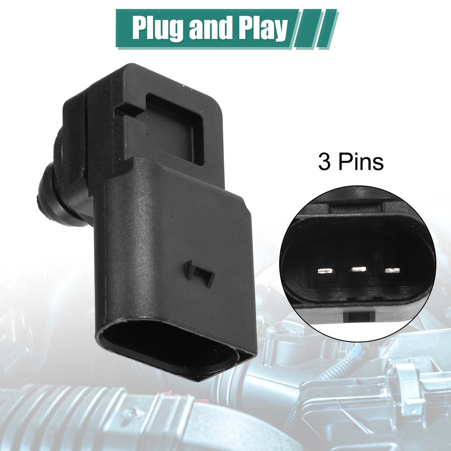 Manifold Absolute Pressure Sensor for BMW 335d 3.0L (2009-2011)