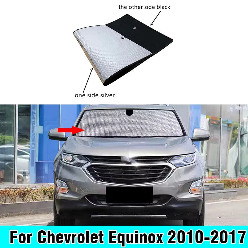 Sun Shade Front Windshield UV Block for Chevrolet Equinox (2010–2017)