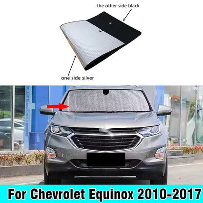 Sun Shade Front Windshield UV Block for Chevrolet Equinox (2010–2017)