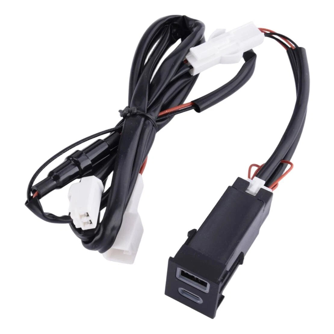 Charger Socket for Toyota RAV4 C-HR Tundra Dual USB-C PD USB-A QC3.0 (2016-2023)