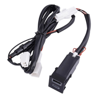 Charger Socket for Toyota RAV4 C-HR Tundra Dual USB-C PD USB-A QC3.0 (2016-2023)