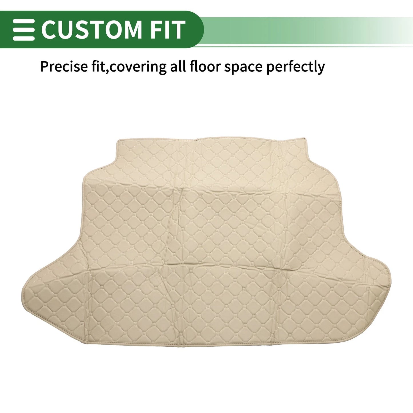 3D Circular Pattern Beige Cargo Liner Rear Trunk Mat for Honda CR-V (2002-2006)