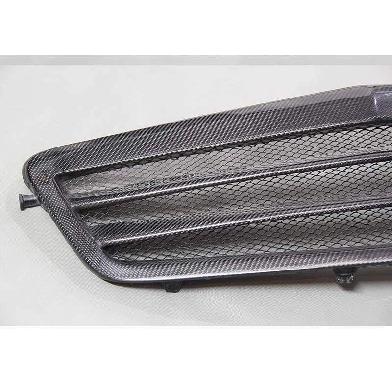 REAL Carbon Fiber Front Bumper Grille for Benz W212 E350 E550 E63 AMG 2010-2013