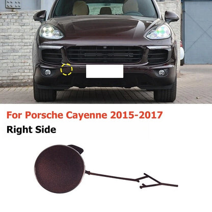 Front Bumper Tow Hook Eye Cover Cap for Porsche Cayenne (2011–2023)