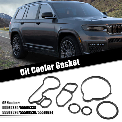 1 x Oil Cooler Gasket for Buick Encore Rubber Black (2013–2021)