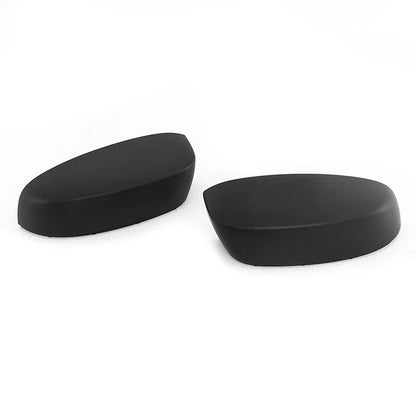 LH & RH Primer Black Mirror Cover Caps for Silverado Sierra 1500 2500 3500 Yukon