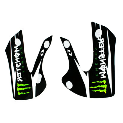 Monster Decals Graphic Stickers for KLX110 Style Fairing Dirt Bike