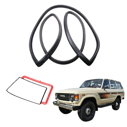 Front Windshield Weatherstrip for Toyota Land Cruiser BJ60 FJ62 HJ60 HJ61 1987-1992