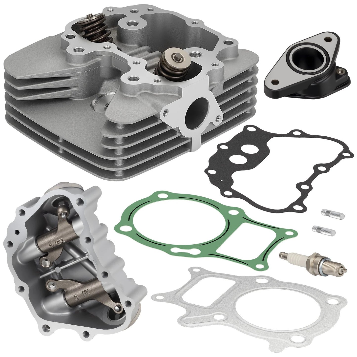 Cylinder Head Assembly w/ Cover Gasket for Honda Sportrax 250 TRX250EX 2003-2008