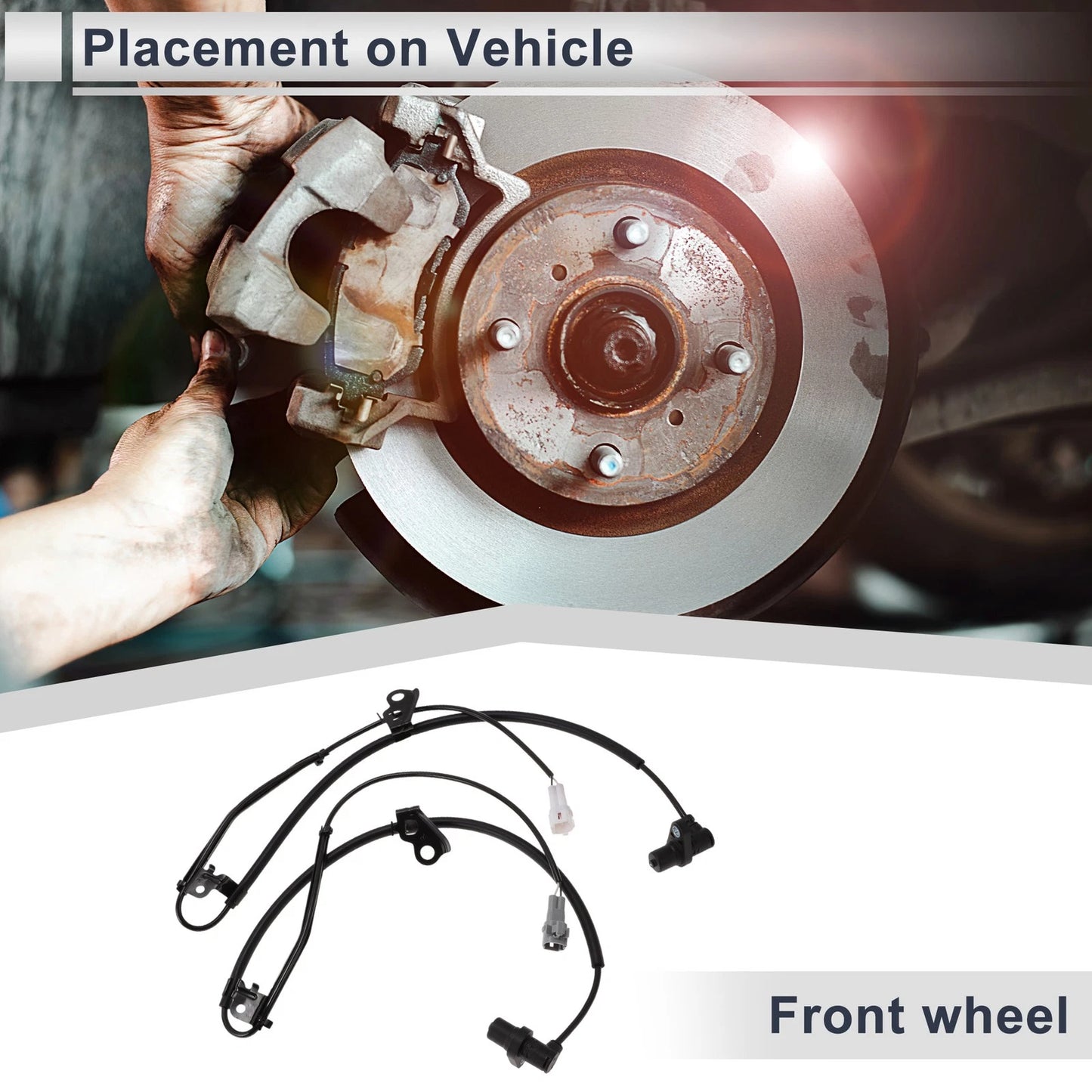 Front Wheel Brake Pad Wear Sensor Toyota Prius (2004–2009)