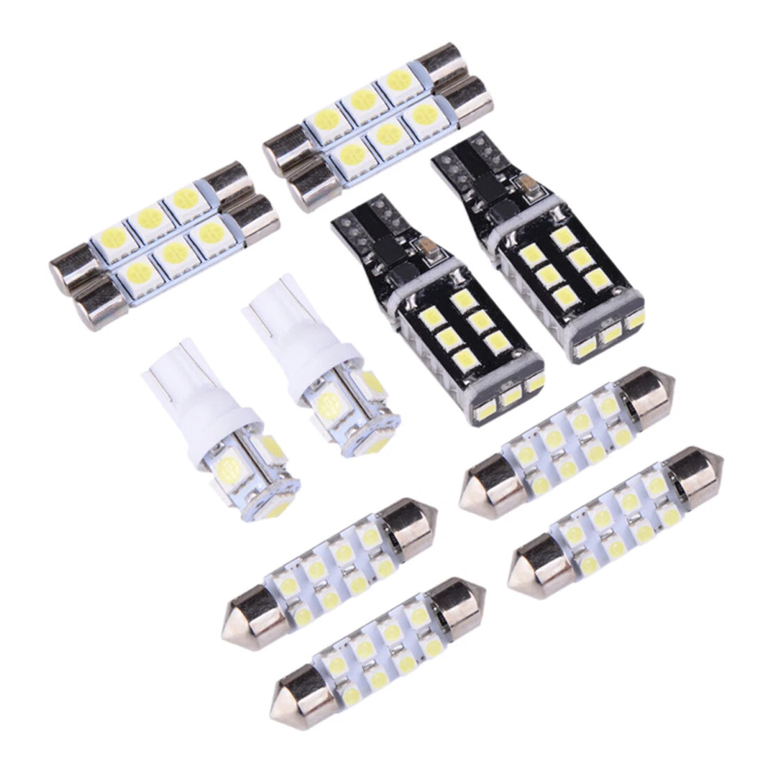 12pcs LED Interior Light Package for Chevy Silverado 1500 2500 (2007-2013)