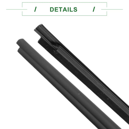 Front Left & Right Weatherstrip Window Seal for Toyota Sienna (2004-2020)