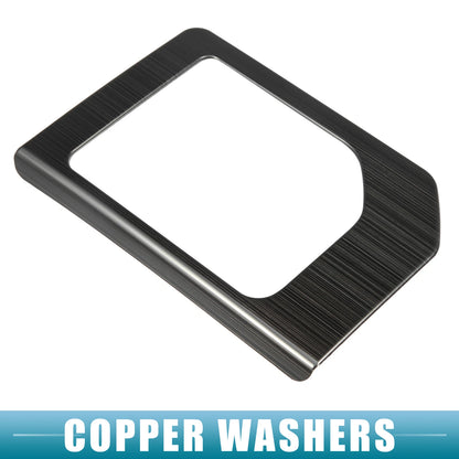 Gear Shift Frame Trim Sticker Cover for Toyota Tundra (2014-2021) Black