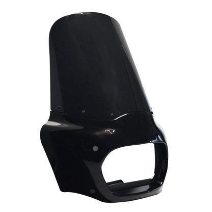 15" Front Black Windshield Fairing for Harley Softail Fat Bob (2018-2019)