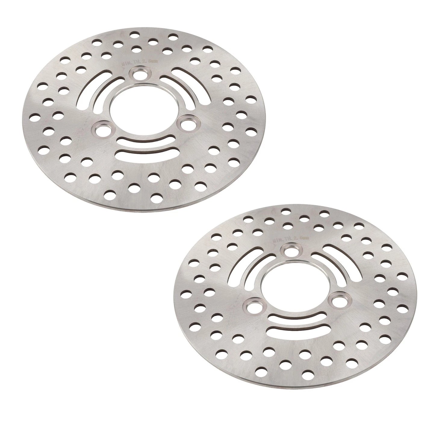 2 Front Disc Brake Rotors for Kawasaki KFX400 (2003–2006)