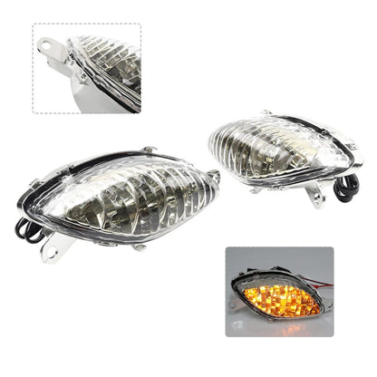 Clear Front Turn Signal Indicator Light for SUZUKI GSX1300R HAYABUSA (1999-2007)