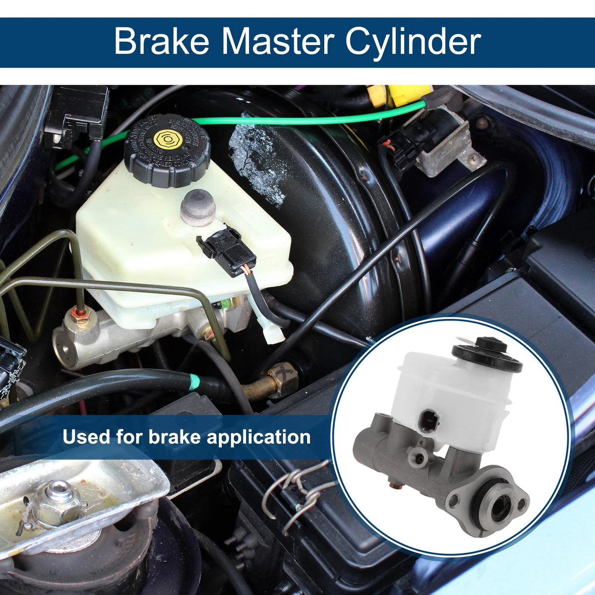 Brake Master Cylinder with Reservoir for Toyota Corolla (1997–2001)
