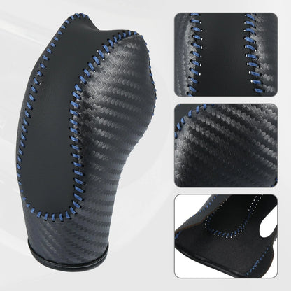 Black Faux Leather Gear Shift Knob Cover for Toyota C-HR (2018-2019)
