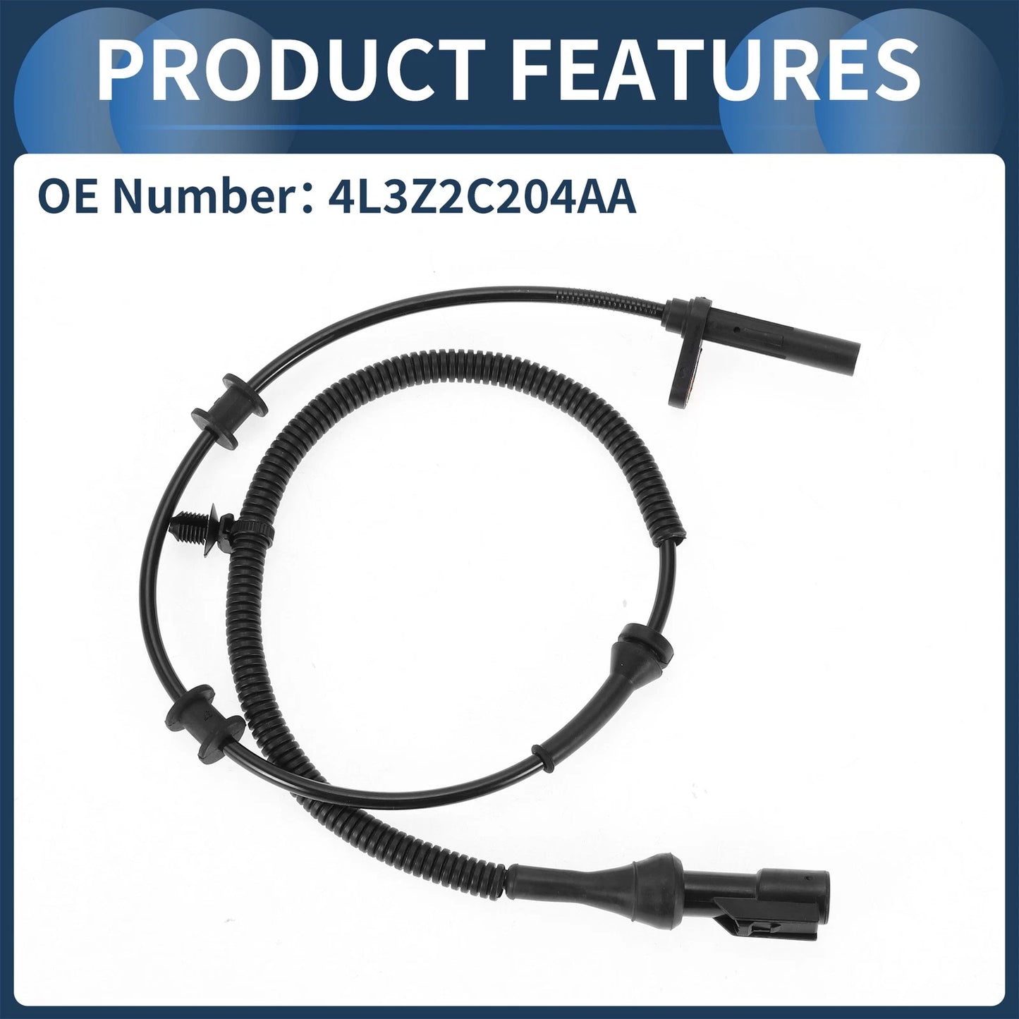 ABS Wheel Speed Sensor for Ford F-150 2014 RWD Front (2014)