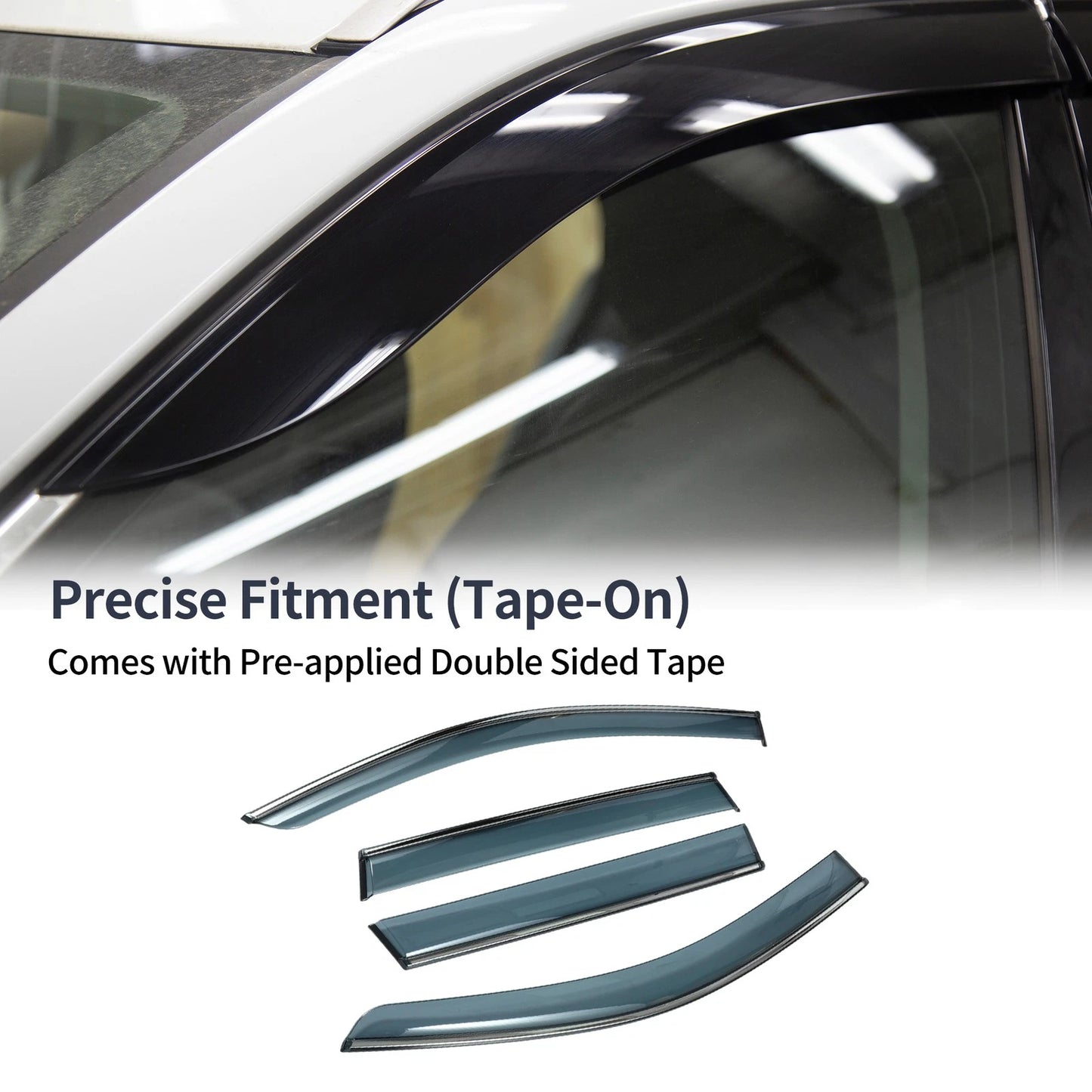 Window Deflectors 1Set for Toyota Corolla Cross (2022-2024)