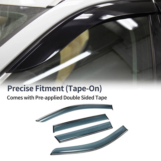 Window Deflectors 1Set for Toyota Corolla Cross (2022-2024)