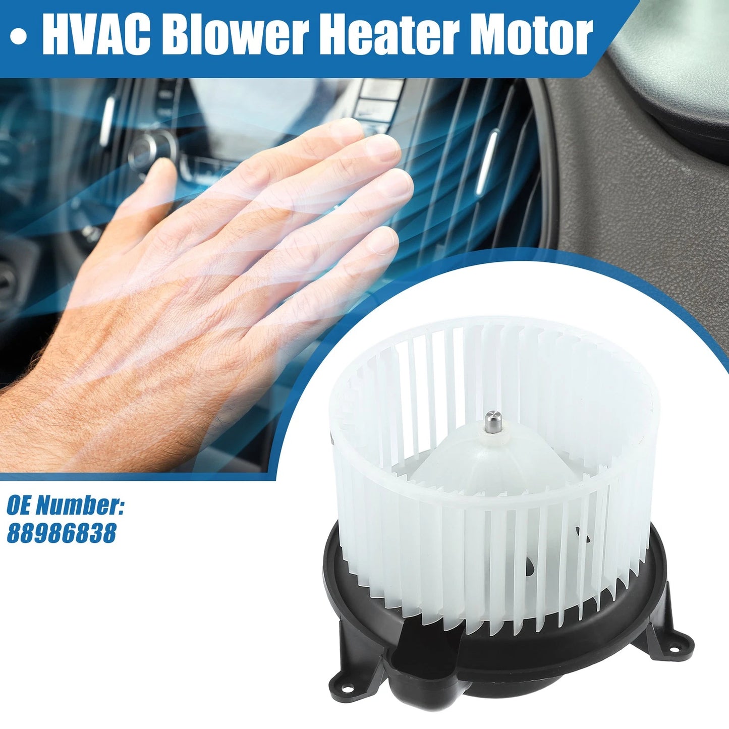 HVAC Heater Blower Motor for Chevrolet Avalanche 1500 (2003 - 2006)