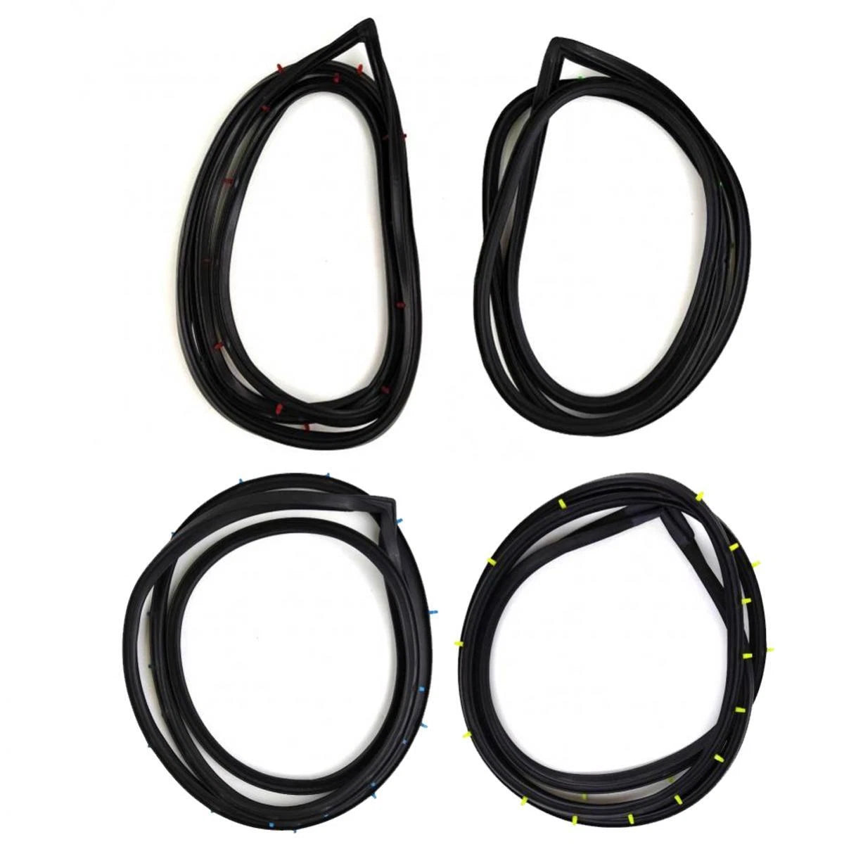 Door Rubber Seal Weatherstrip Set 4 Fits Toyota Corolla KE10 4D SED 1966-70 D05