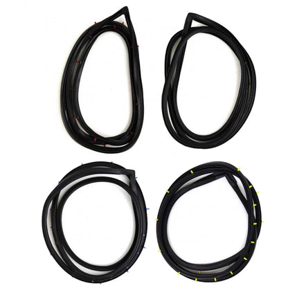Door Rubber Seal Weatherstrip Set 4 Fits Toyota Corolla KE10 4D SED 1966-70 D05